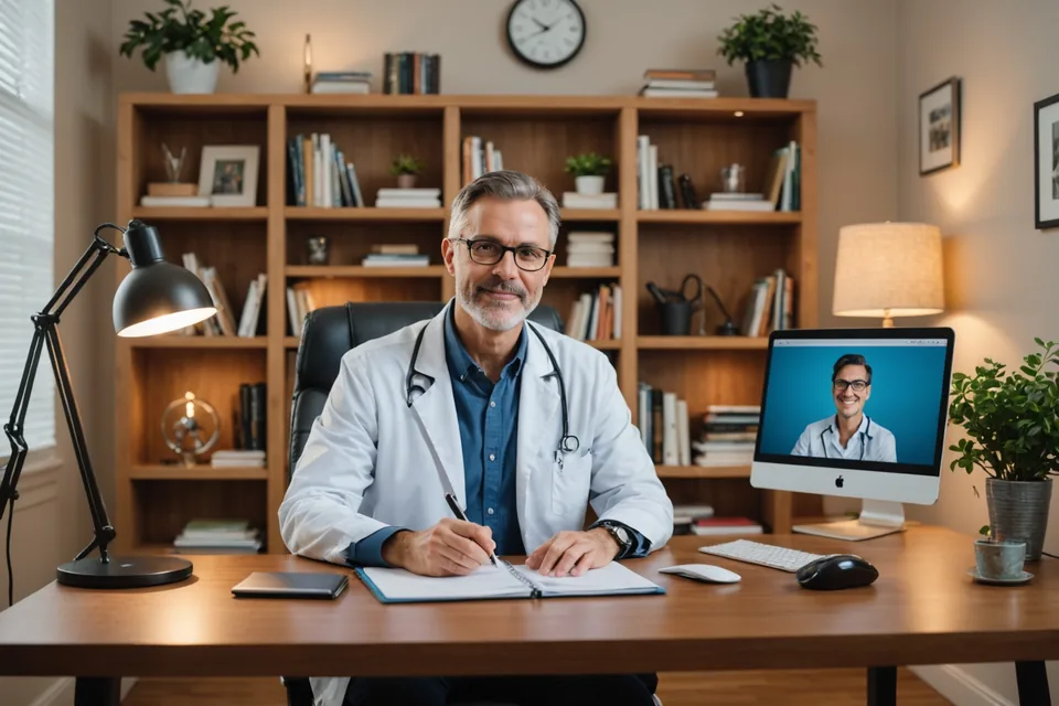 Patient portal access from home